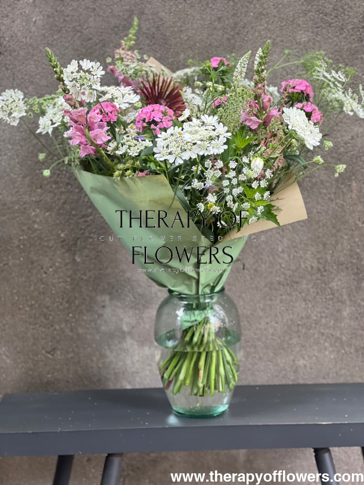Fresh Seasonal Flower Bouquet therapyofflowers.com