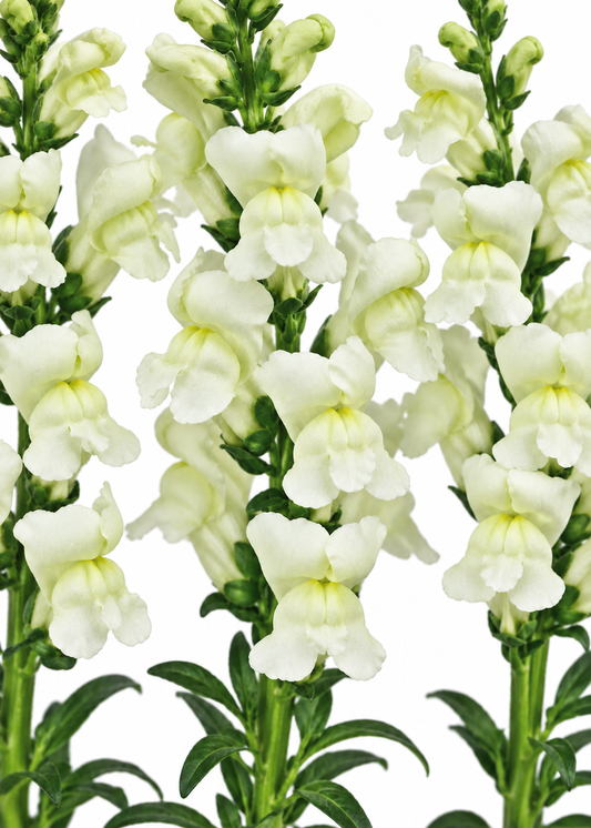 Lauvmutīte Maryland Ivory White F1 | Antirrhinum majus | Group 1,2