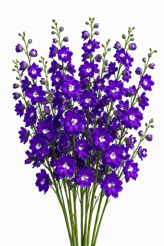 Delphinium Benary's Pacific King Arthur | Delphinium hybrida | Cut Flower therapyofflowers.com