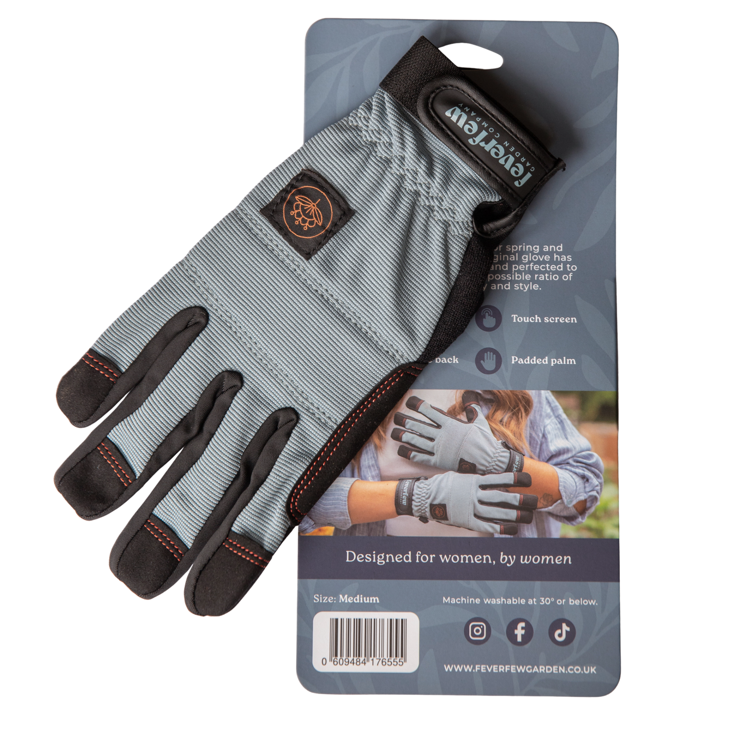 Feverfew Women’s Gardening Gloves | Cornflower therapyofflowers.com
