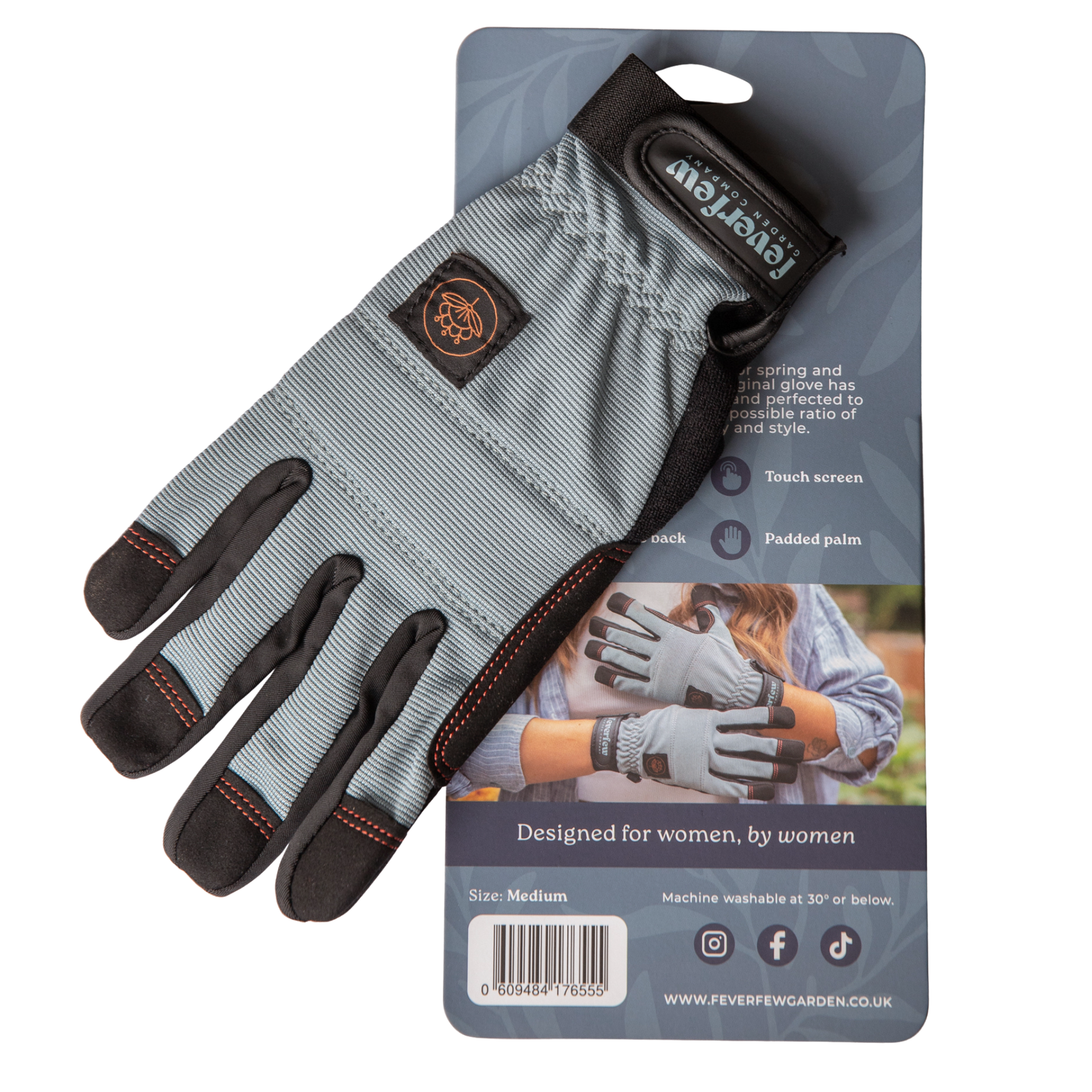 Feverfew Women’s Gardening Gloves | Cornflower therapyofflowers.com
