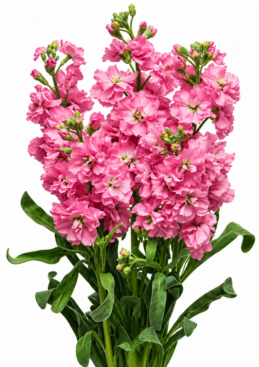 Lefkoja Katz Antique Rose | Matthiola incana