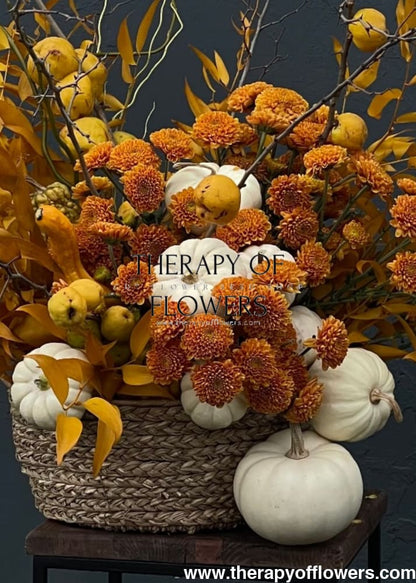 Cucurbita pepo ‘Baby Boo’ | Mini Pumpkin | White Decorative Pumpkin therapyofflowers.com