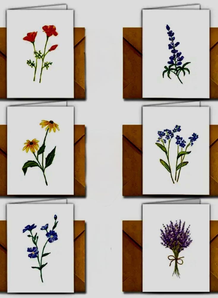 Greeting card - For Flower Lowers therapyofflowers.com