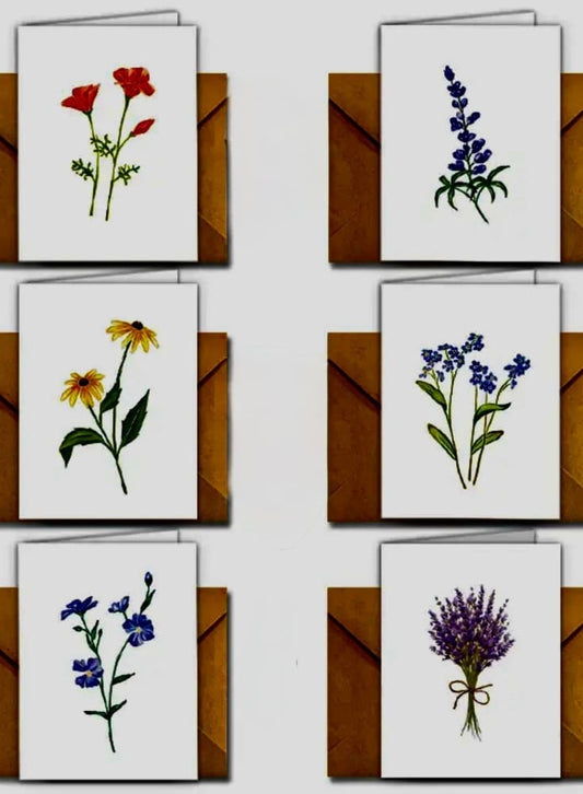 Greeting card - For Flower Lowers therapyofflowers.com