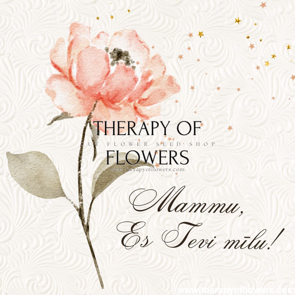 Greeting card - Mom, I love you therapyofflowers.com