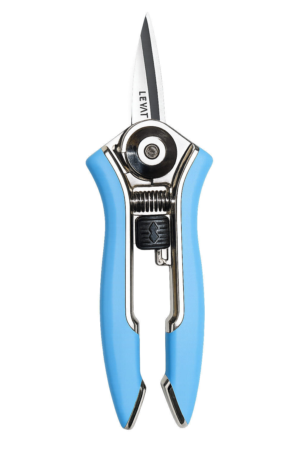 Garden Snips Leyat Happy Line Blue | Stainless Steel Flower Pruning Snips therapyofflowers.com